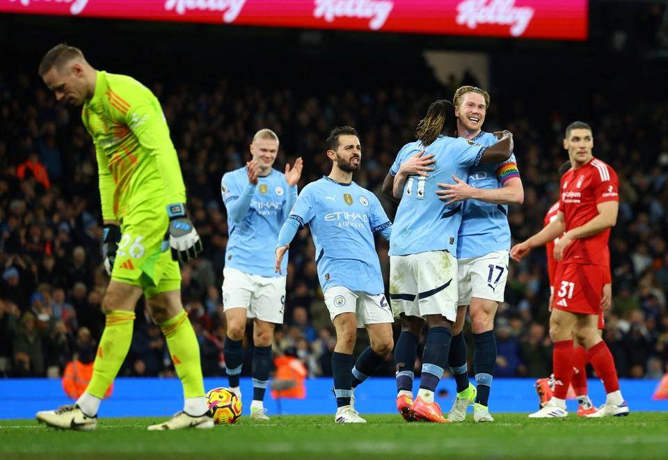 英超|苦日子终于到头了！伤兵回归，曼城3:0诺丁汉森林