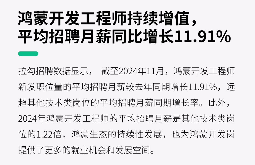 鸿蒙开发能赚钱？我笑了