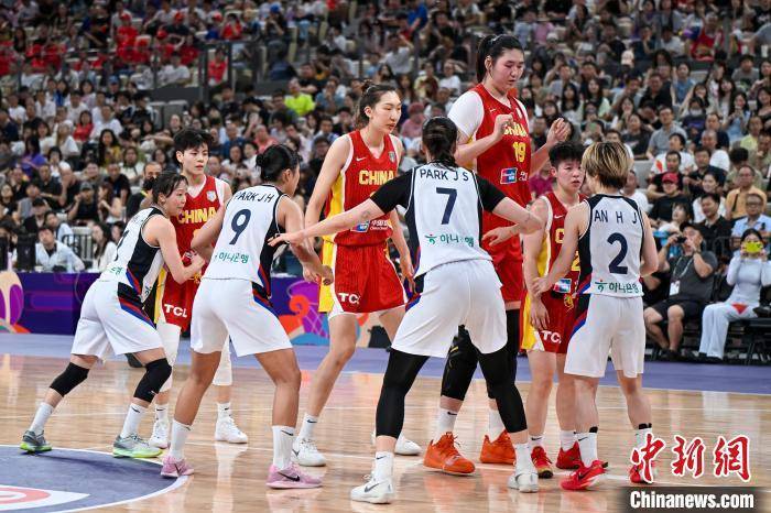 中国女篮91:69大胜韩国队 亚洲杯小组赛收获两连胜