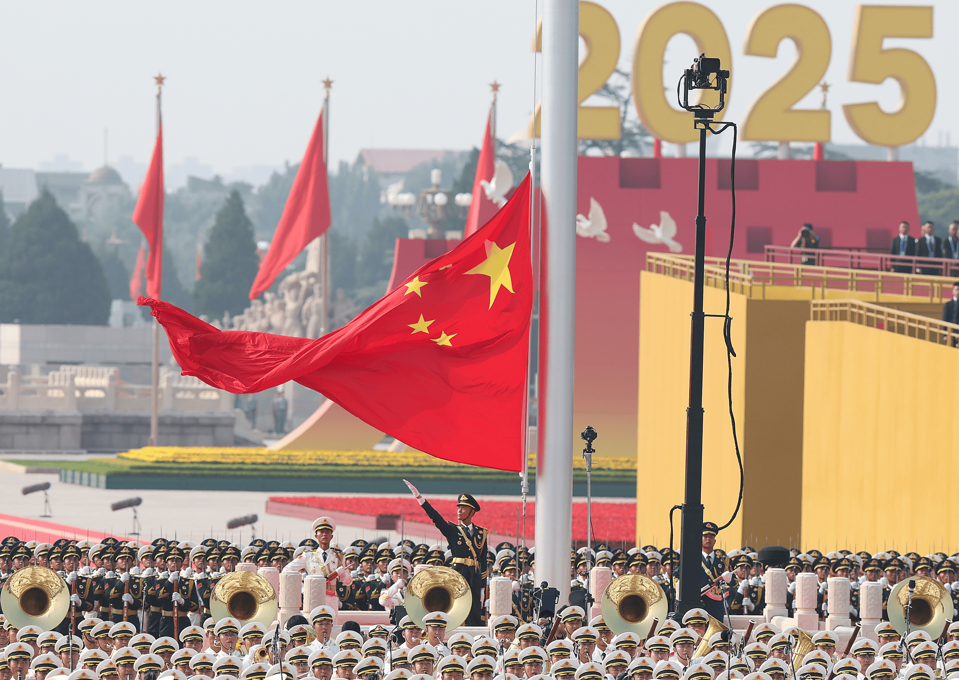 观看“九三阅兵的感慨与感悟