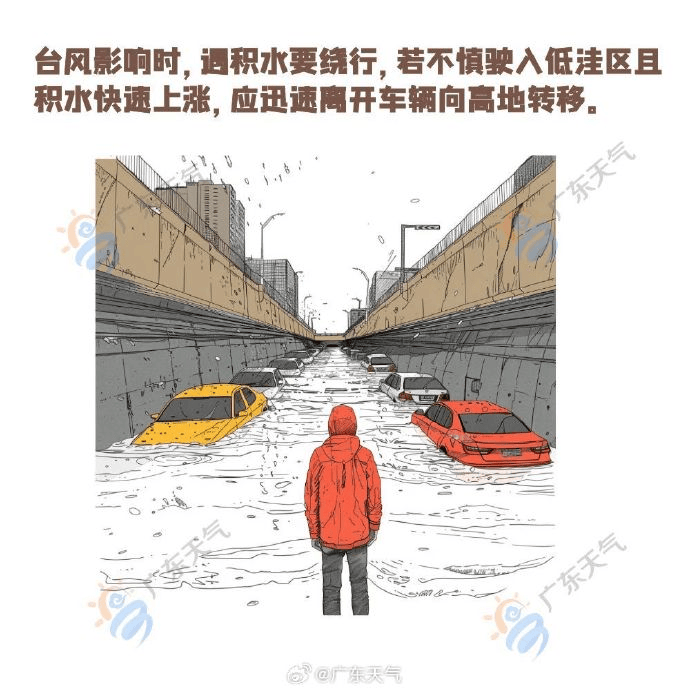 台风“塔巴”携风雨直扑广东！南方大部高温天气逐渐收敛｜温度记